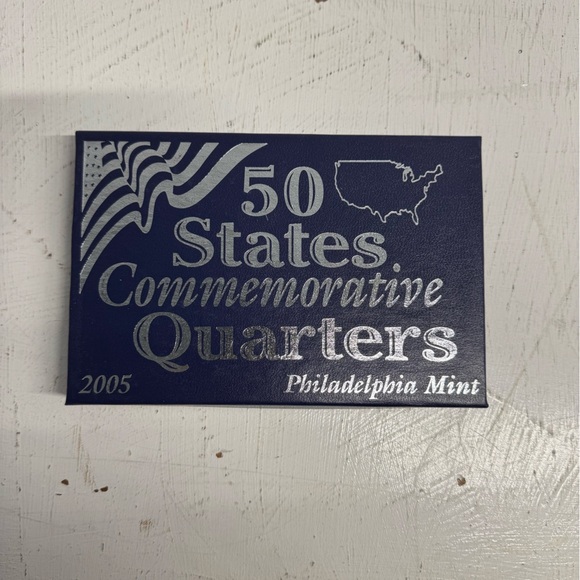2005 Philadelphia Commemorative State Quarters Complete Collection Set - Picture 2 of 3